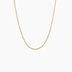 Collier Liza Plaqué Or Jaune