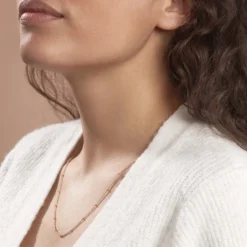 Collier Liza Plaqué Or Jaune