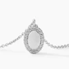 Collier Loa Argent Blanc