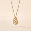 Collier Loetitia Plaqué Or Jaune Oxyde De Zirconium