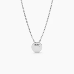 Collier Loueva Argent Blanc