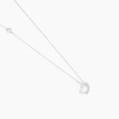Collier Louise Or Blanc Diamant