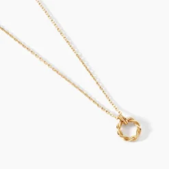 Collier Lou Plaqué Or Jaune
