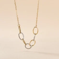 Collier Lucette Or Bicolore