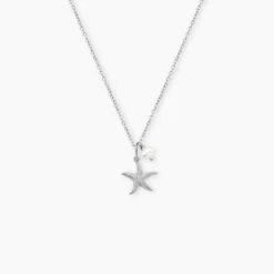 Collier Lupita Argent Blanc Perle De Culture