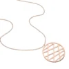 Collier Maelis Acier Rose