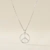 Collier Mahli Argent Blanc