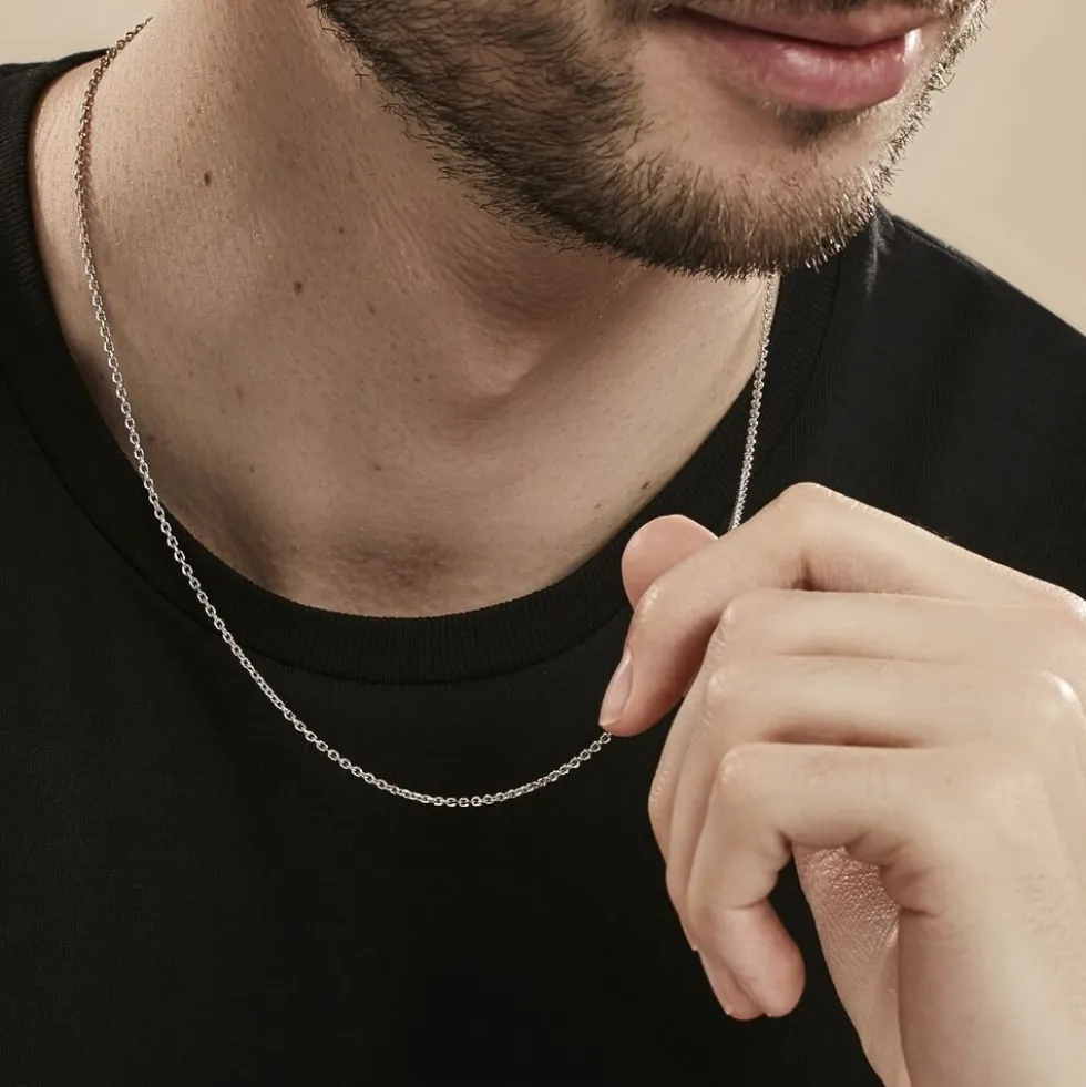 Collier Maille Argent Claudine