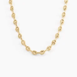 Collier Maille Dami Maille Grain De Cafe Or Jaune