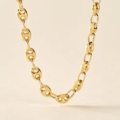 Collier Maille Dami Maille Grain De Cafe Or Jaune