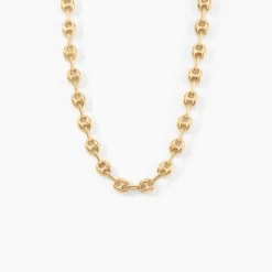 Collier Maille Dami Maille Grain De Cafe Or Jaune