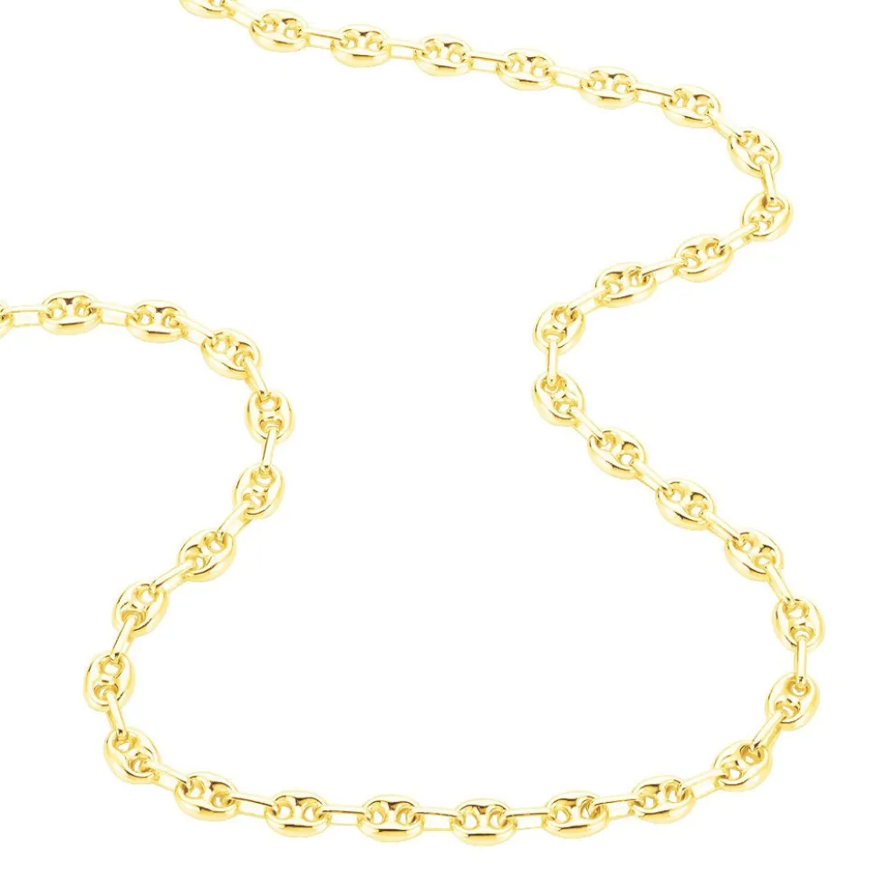 Collier Maille Dami Maille Grain De Cafe Or Jaune