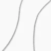 Collier Maille Piato Argent Blanc