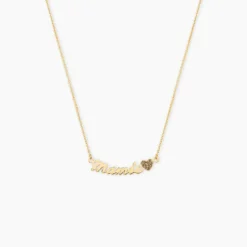 Collier Mamie Or Jaune