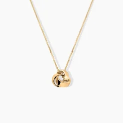 Collier Marcelina Plaqué Or Jaune
