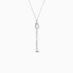 Collier Mariana Argent Blanc