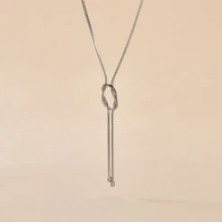 Collier Mariana Argent Blanc
