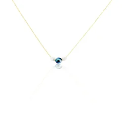 Collier Marie-zoe Or Jaune Perle De Culture