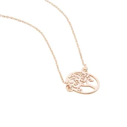 Collier Marijan Argent Rose