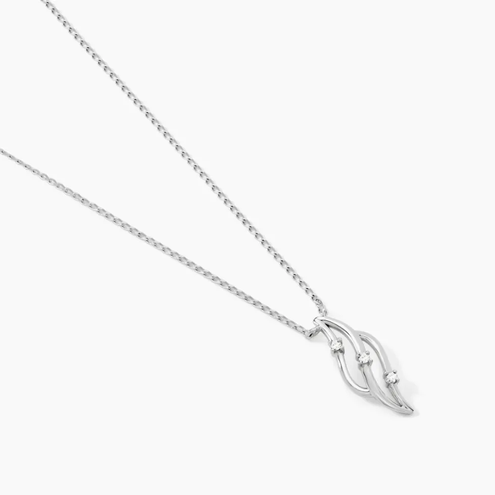 Collier Marnie Or Blanc Diamant