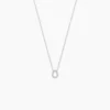 Collier Maude Or Blanc Diamant