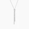 Collier Mayfair Argent Blanc Oxyde De Zirconium
