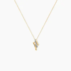 Collier Melia Or Jaune Diamant