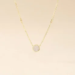 Collier Melisane Or Jaune Diamant