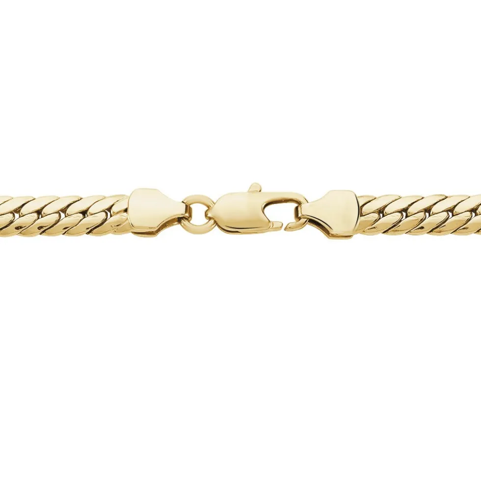 Collier Messaline Plaqué Or Jaune
