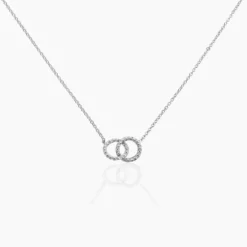 Collier Méloé Argent Blanc