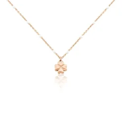 Collier Molly Argent Rose