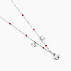 Collier Muguette Argent Blanc