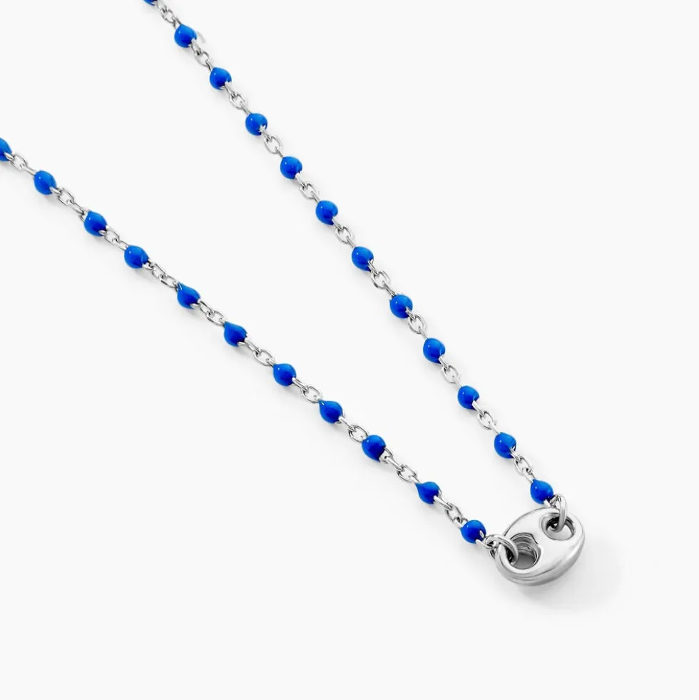Collier Muguette Argent Blanc