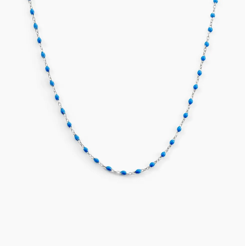 Collier Muguette Argent Blanc