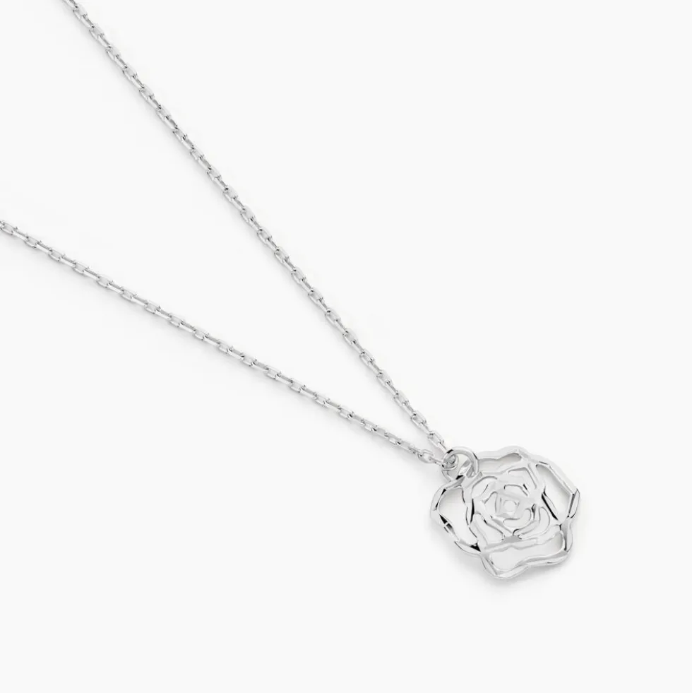 Collier Najatte Argent Blanc