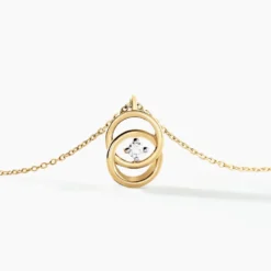 Collier Natalona Or Jaune Diamant