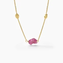 Collier Natille Or Jaune Tourmaline