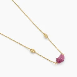 Collier Natille Or Jaune Tourmaline
