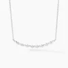Collier Naura Argent Blanc Oxyde De Zirconium