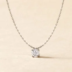 Collier Nazha Or Blanc Oxyde De Zirconium