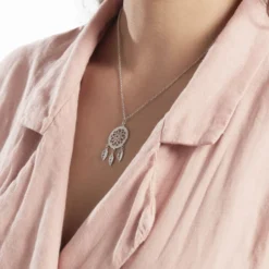Collier Nemetona Argent Oxyde