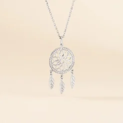 Collier Nemetona Argent Oxyde