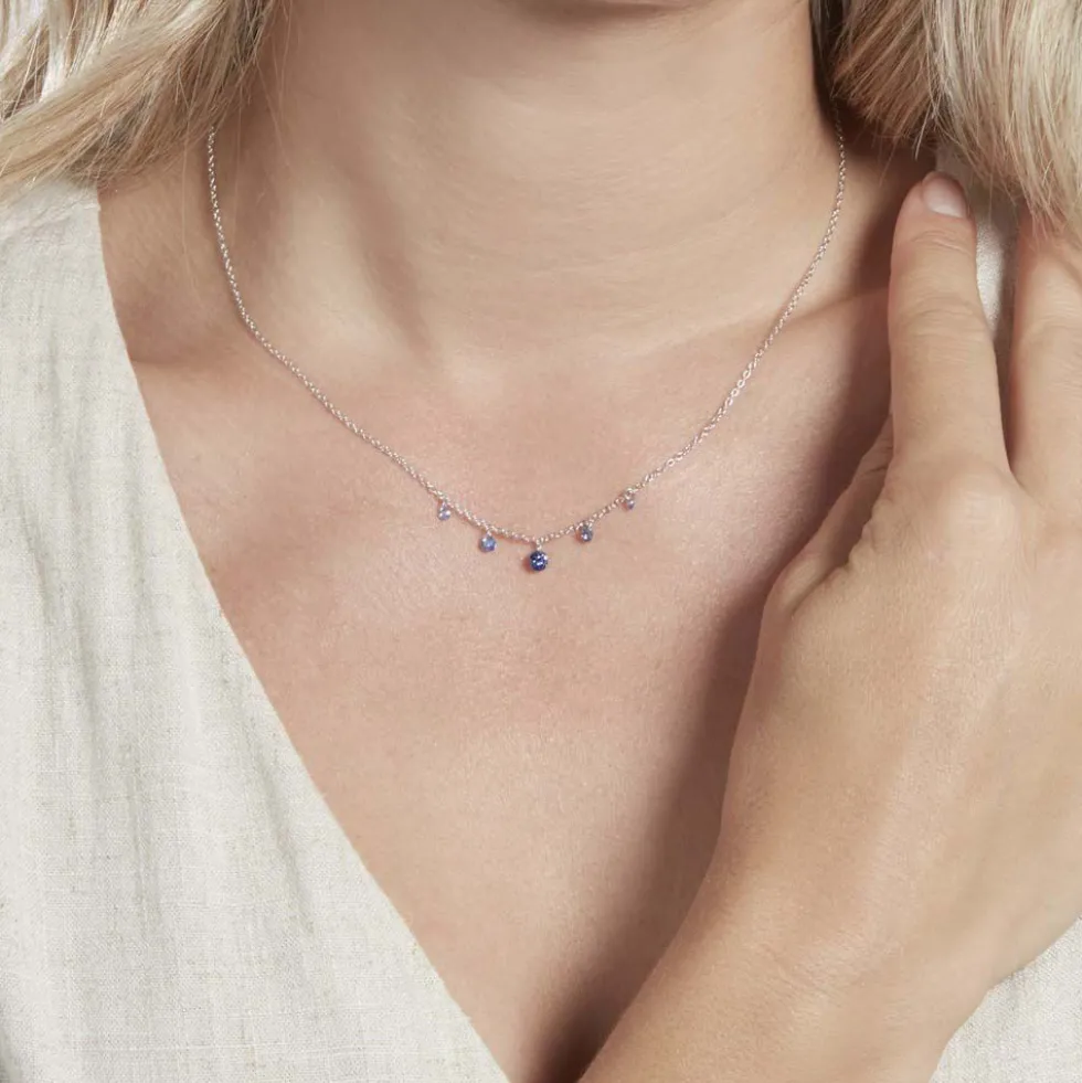 Collier Neoma Argent Oxyde De Zirconium