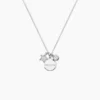 Collier Nessa Argent Blanc Oxyde De Zirconium