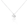 Collier Niagale Or Blanc Diamant