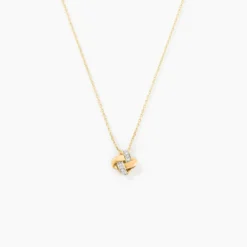Collier Nyree Or Jaune Diamant