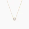 Collier Octavie Or Jaune Perle De Culture Oxyde De Zirconium