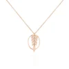 Collier Odelyne Argent Rose