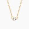 Collier Or Bicolore Quintilius
