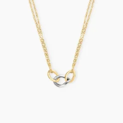 Collier Or Bicolore Quintilius